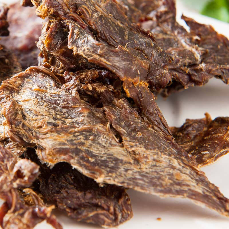 干哥俩风干牛肉片 内蒙古特产牛肉片 清真食品 牛肉片 原味 100克