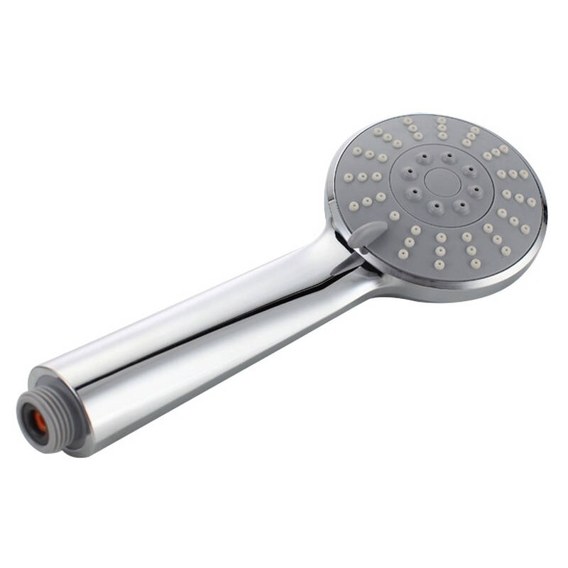 航标(bolina)8604-02 新款树脂三出水手持花洒头三件套装内置增压阀芯