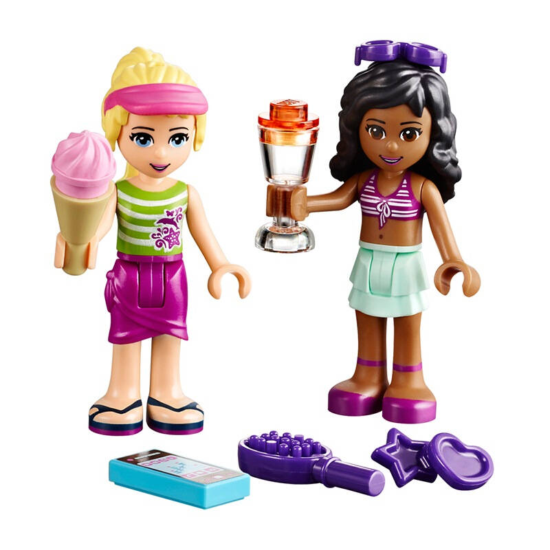 乐高(lego) lego friends 好朋友系列 心湖城主题 斯蒂芬妮的沙滩小屋