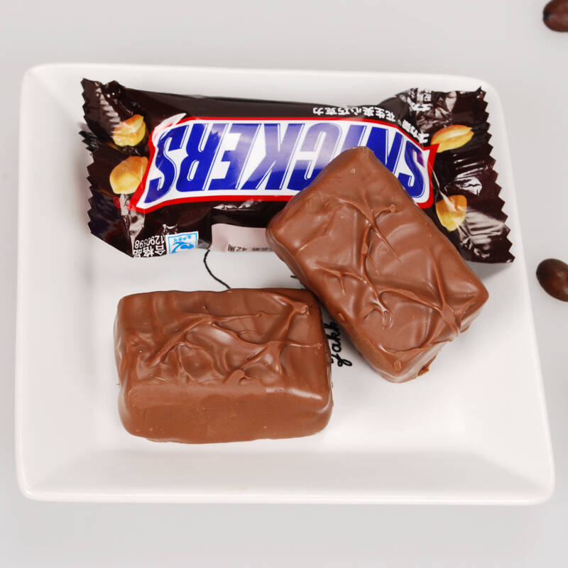 士力架花生夹心巧克力约1000g 婚庆喜糖 糖果巧克力 休闲零食1kg散装