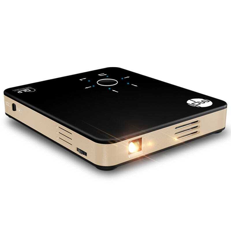 美迪mdi m3 plus 微型投影仪 家用高清1080p 便携投影机 办公无线连接