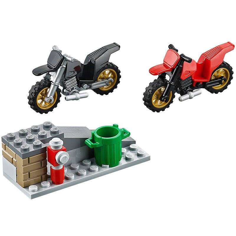 乐高(lego) city 城市系列 高速公路警匪追逐 60042