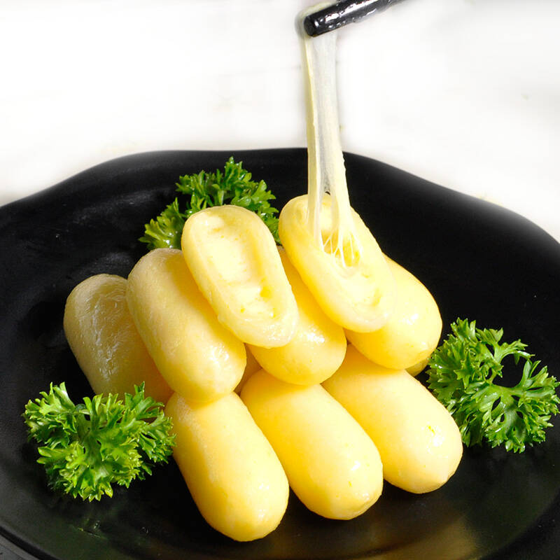 【唐人基】南瓜芝士年糕 韩式炒年糕 芝士拉丝年糕 年糕条起司包心