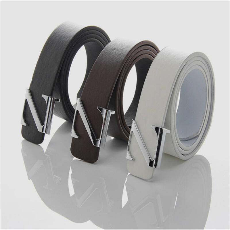 经典皮带 z字头 精致z字扣皮带 黑色