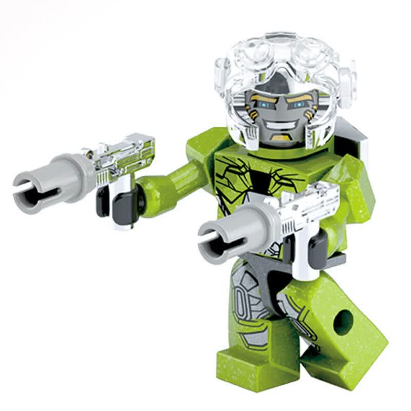 孩之宝(hasbro) 酷垒 变形金刚积木 变形酷垒仔系列 准星 a9228 自营