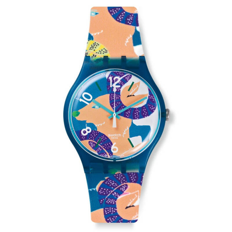 斯沃琪(swatch)手表 极致限量版系列男女手表羊年生肖suoz189 自营