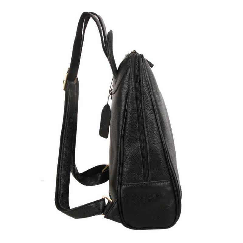 pianist钢琴师真皮双肩包女包2015新款简约休闲双肩背包ipad粒面牛皮