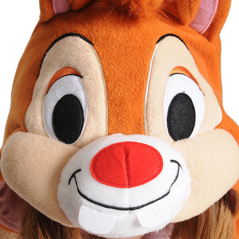 disney迪士尼松鼠奇奇/帝帝chip动物卡通连体睡衣/春秋情侣派对服