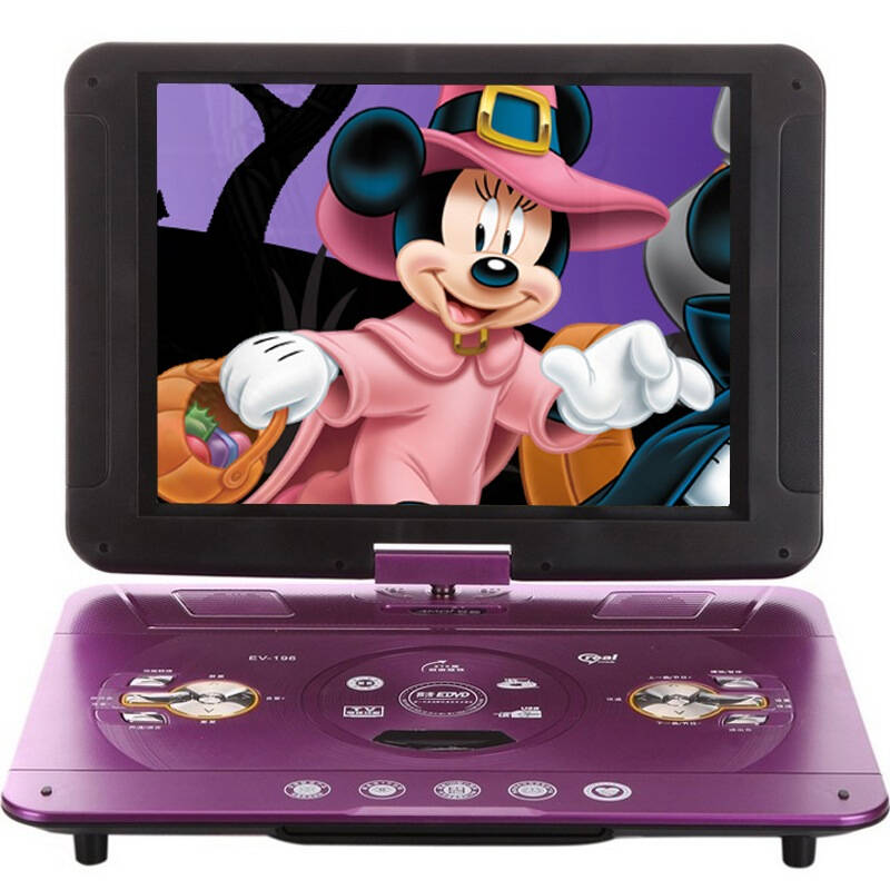 夏新(amoi)ev-196 便携式移动dvd (紫色)