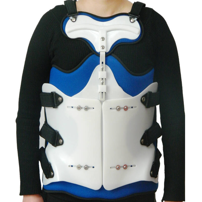 麦德威 加高胸椎骨折胸矫形器支架加高背架胸腰椎固定支具脊椎压缩性