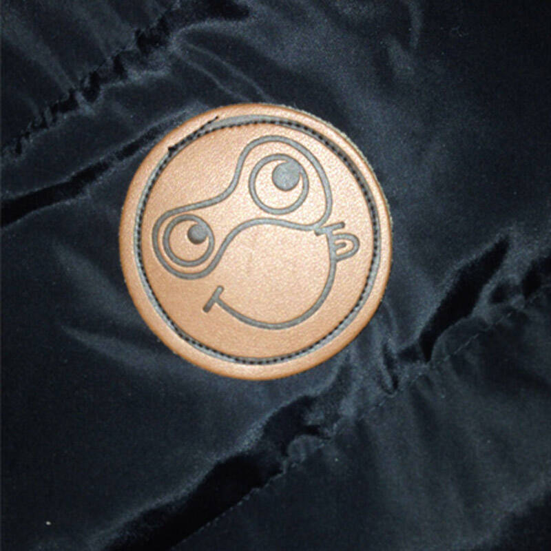 潮流指标 女装 笑脸连帽羽绒外套 情侣装潮 短款羽绒外套 442726-12