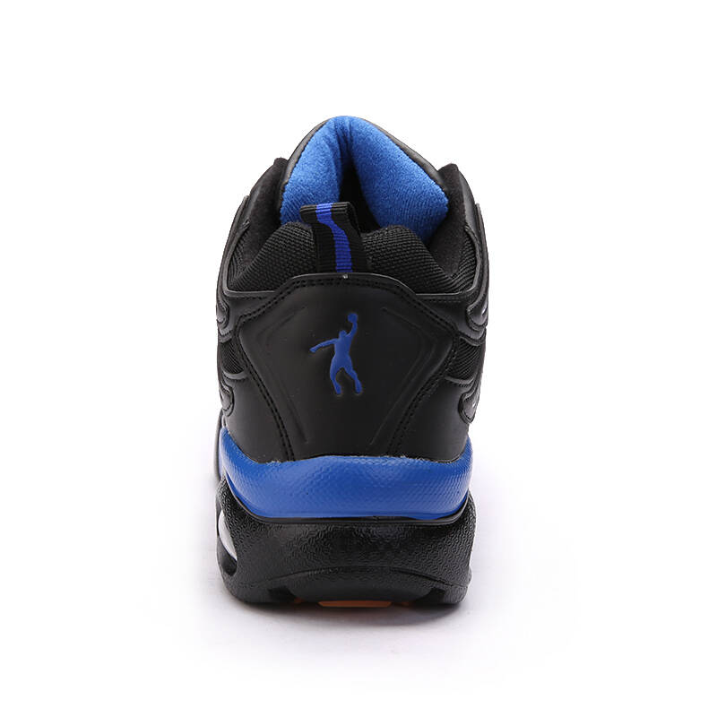 乔丹格兰棉鞋冬季男女加绒保暖运动鞋男气垫跑步鞋运动棉鞋a9607 宝蓝