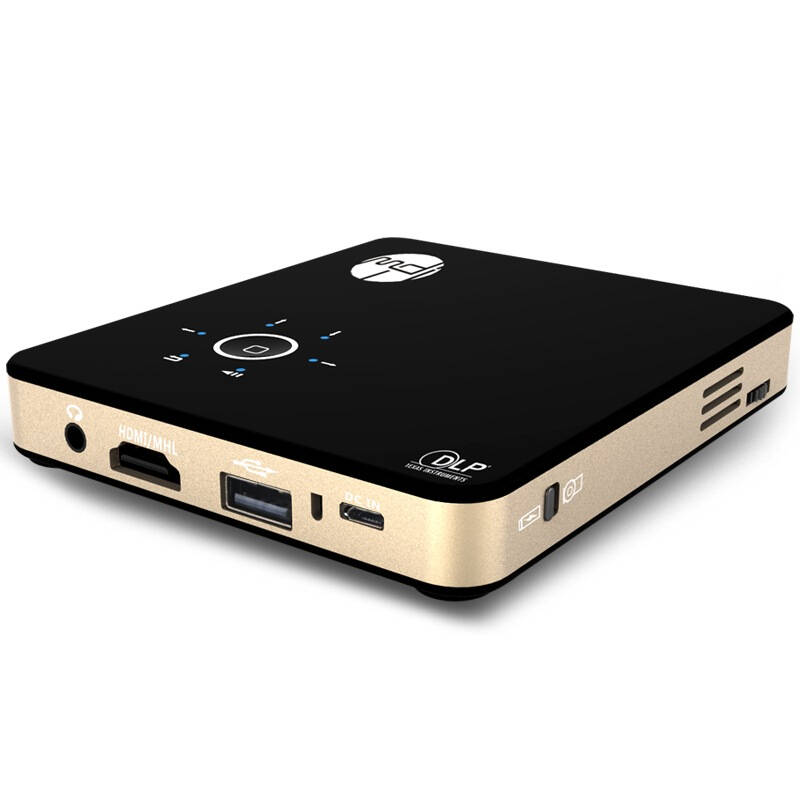 美迪mdi m3 plus 微型投影仪 家用高清1080p 便携投影机 办公无线连接