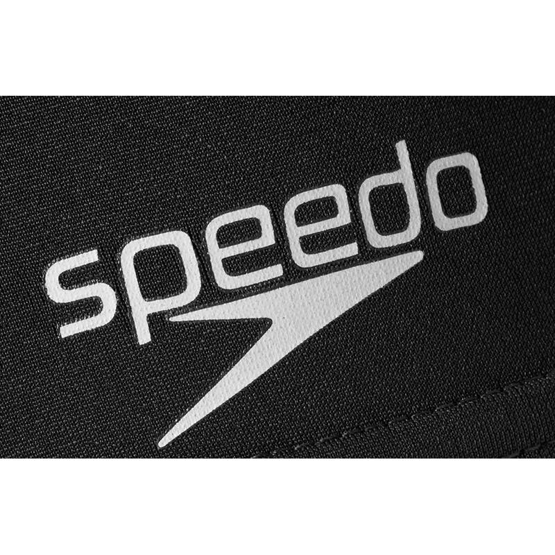 speedo 泳帽 聚酯纤维 抗氯快干 男女士游泳帽 黑色
