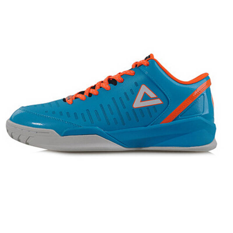 peak/匹克帕克二代简版2015春季新款tp9耐磨缓震篮球鞋e51153a 歌鸲蓝