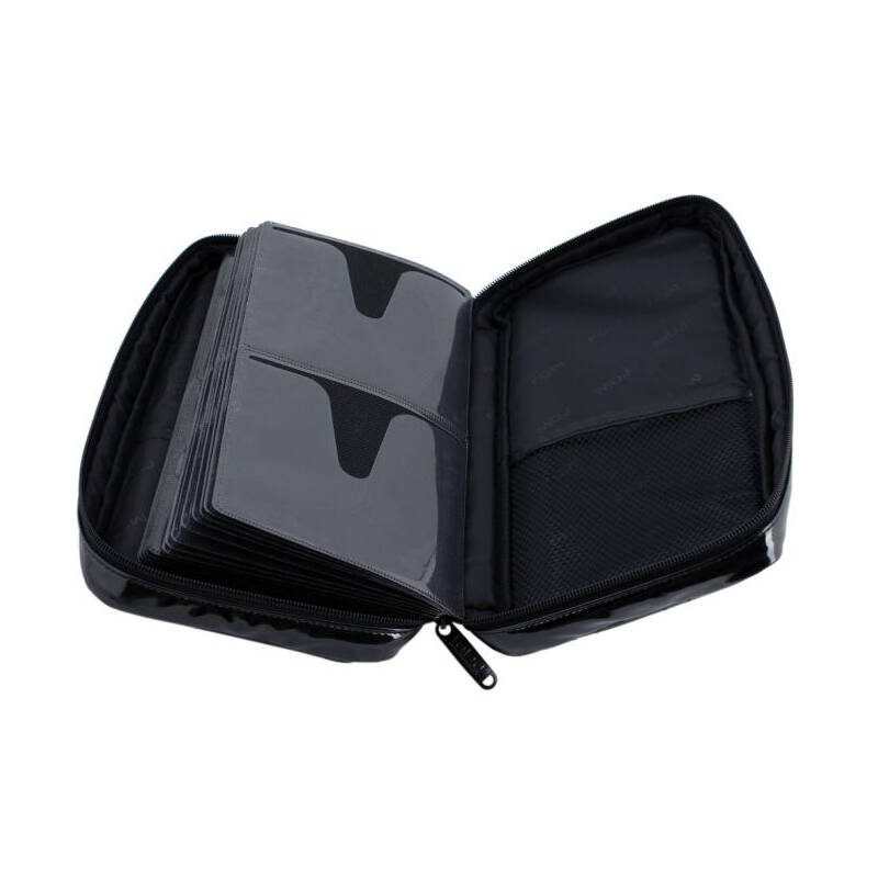 bubm cd包 cd夹 dvd光盘包 车用cd包 碟片盒 大容量碟包 64片装 黑莓