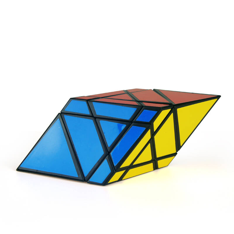 点盛专业贴纸异形魔刃魔方 黑底/白底不规则益智玩具比赛专用 魔刃黑