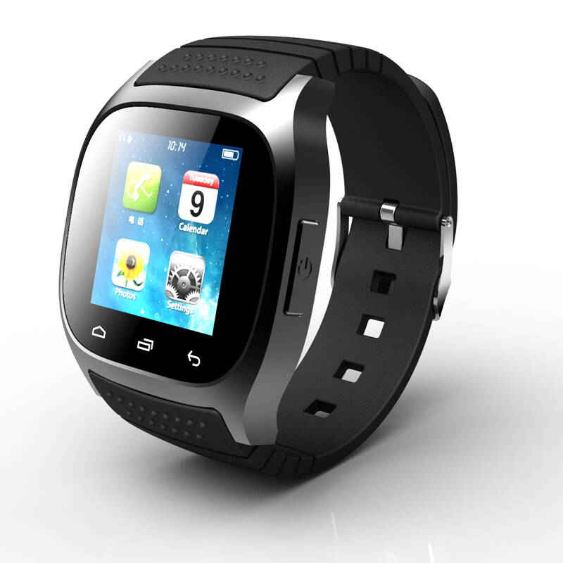 wisebrave 智能手表触摸屏防水智能蓝牙手环m26 智能手表m26 黑色