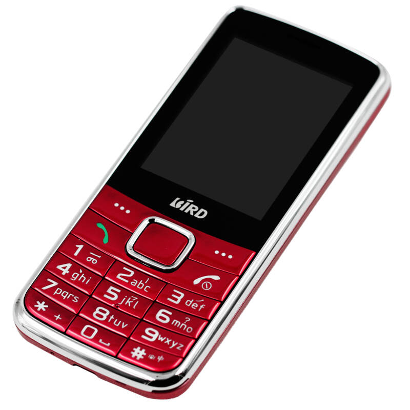 京东配送 波导d719 移动联通2g老人手机 双卡双待 红