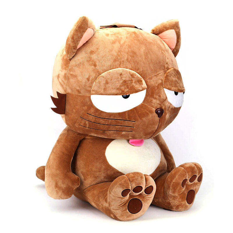 韩国大懒猫dinga 主君的太阳 大脸猫公仔毛绒玩具布娃娃超大 超呆生日