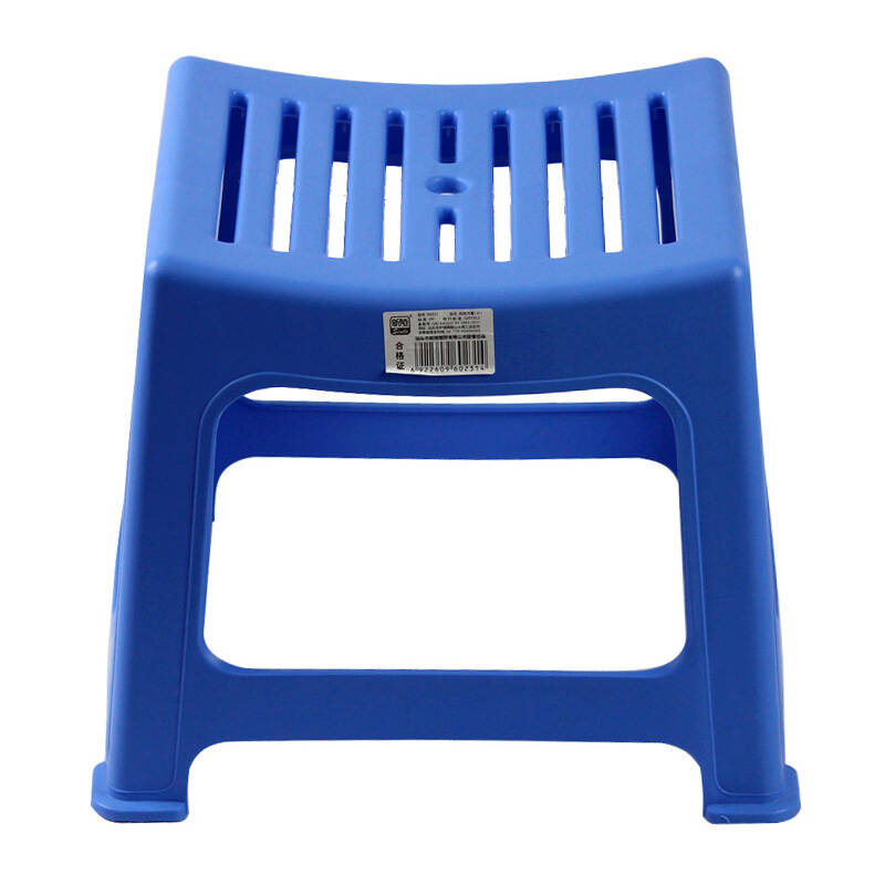 儿童方凳宝宝椅子塑料钓鱼换鞋凳子家用加厚型板凳 蓝色