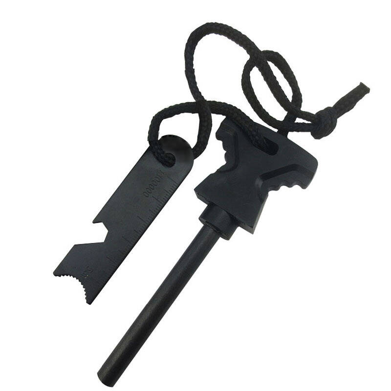 佳途joytour 求生镁棒打火石 点火打火棒万次火柴户外野炊装备 黑色