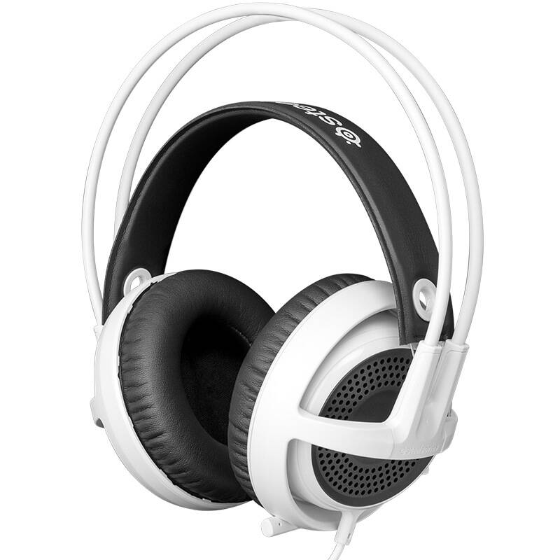 赛睿(steelseries)西伯利亚v3耳机 白色 京东自营