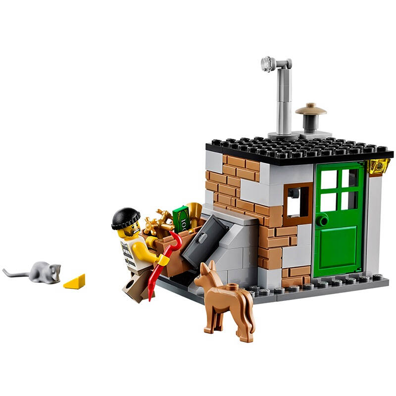 lego 乐高 city 城市系列 警犬突击队 60048