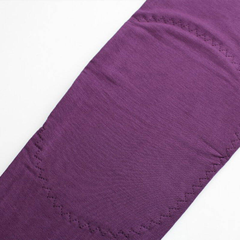 秋冬中厚型常规内衣系列 舒木尔维耐寒暖绒圆领男长袖内衣套装 紫色