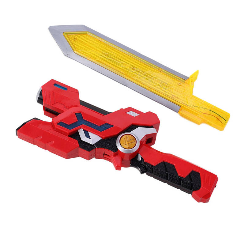 铠甲勇士玩偶人偶公仔武器装备动漫玩具套装之 刑天超级火刑枪561201