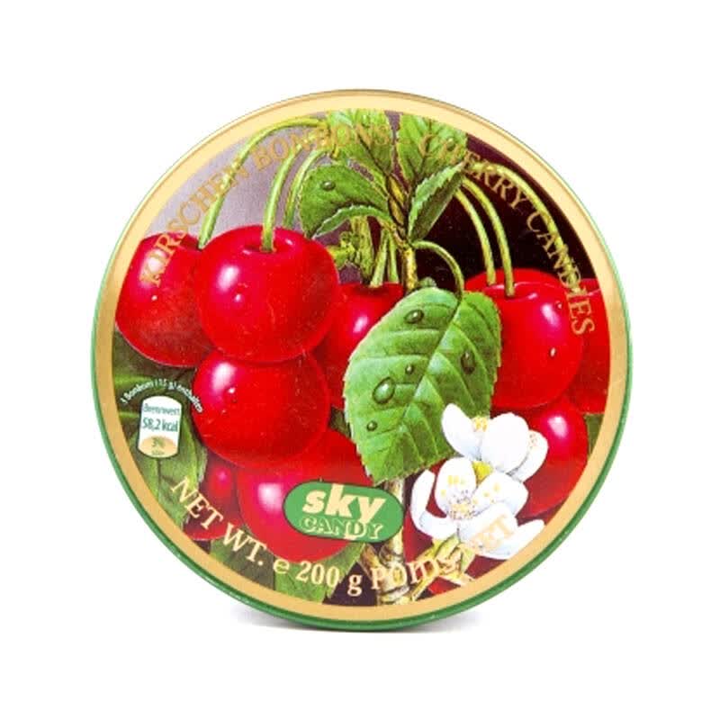 樱桃味绿嘉云糖200g/盒