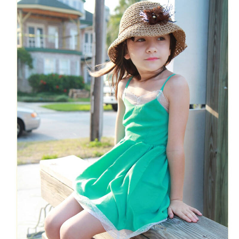 抱抱我 2015春夏装新款童装女童吊带连衣裙 儿童韩版短裙子 宝宝沙滩
