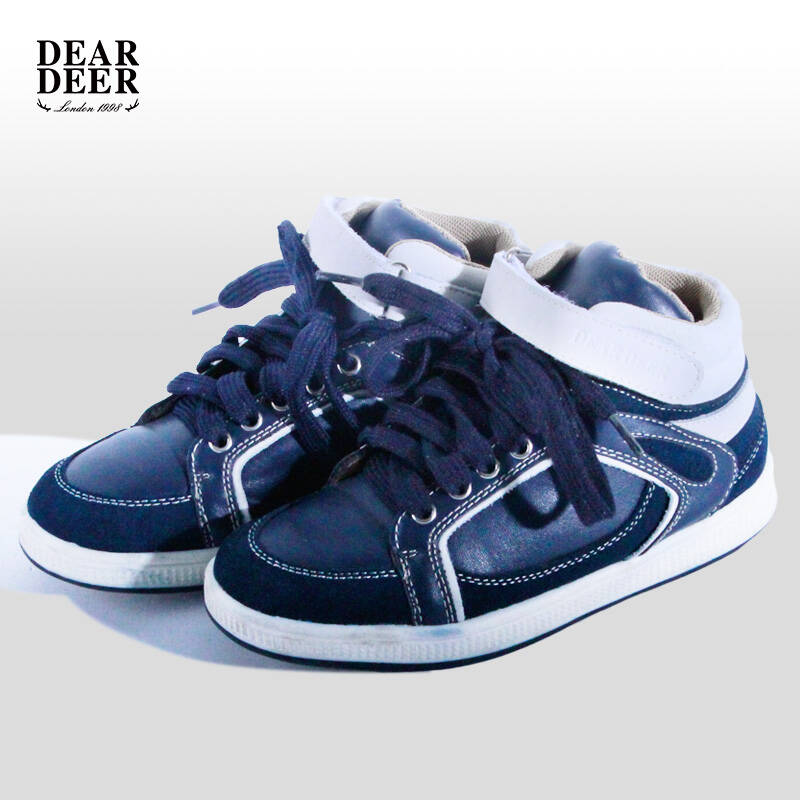 deardeer迪迪鹿童装 男童休闲鞋11303147051 蓝色 33