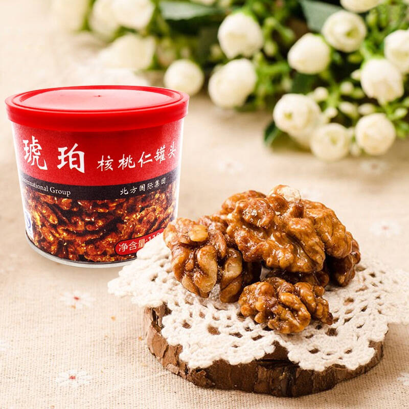长城(greatwall)琥珀核桃仁罐头110g 坚果炒货【图片 价格 品牌 报价