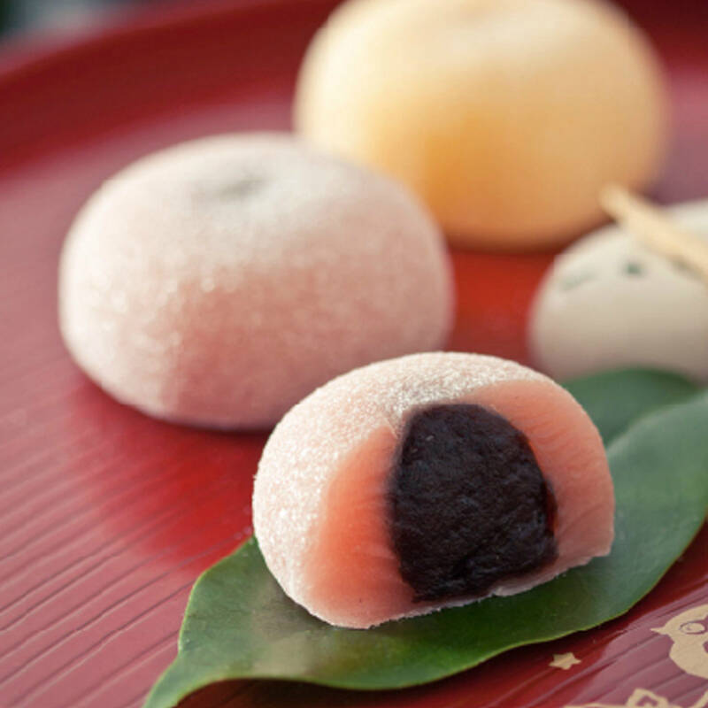 沈大成 红豆大福 180克内含6枚 红豆糯米团 麻薯 和果子 上海特产