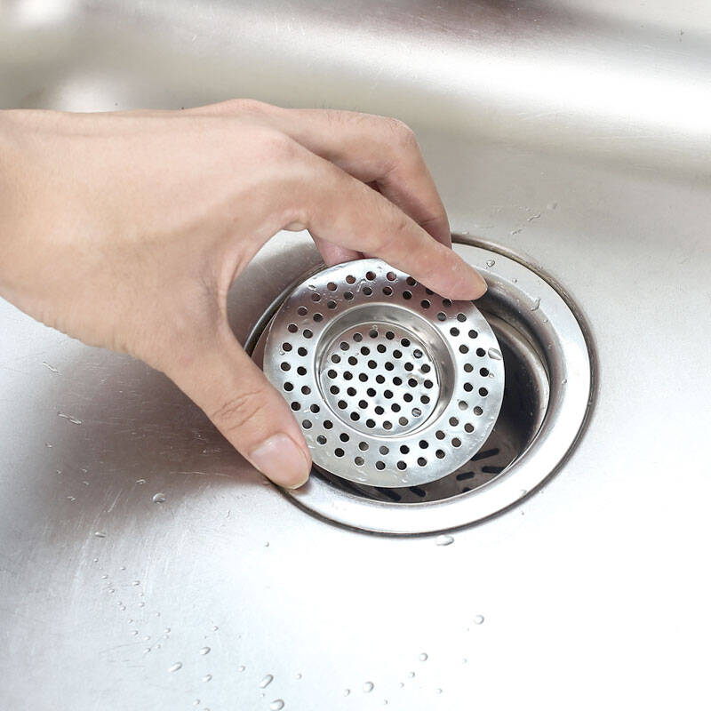 housesense 厨房水槽地漏过滤网 不锈钢滤网 排水口过滤网 不锈钢过滤