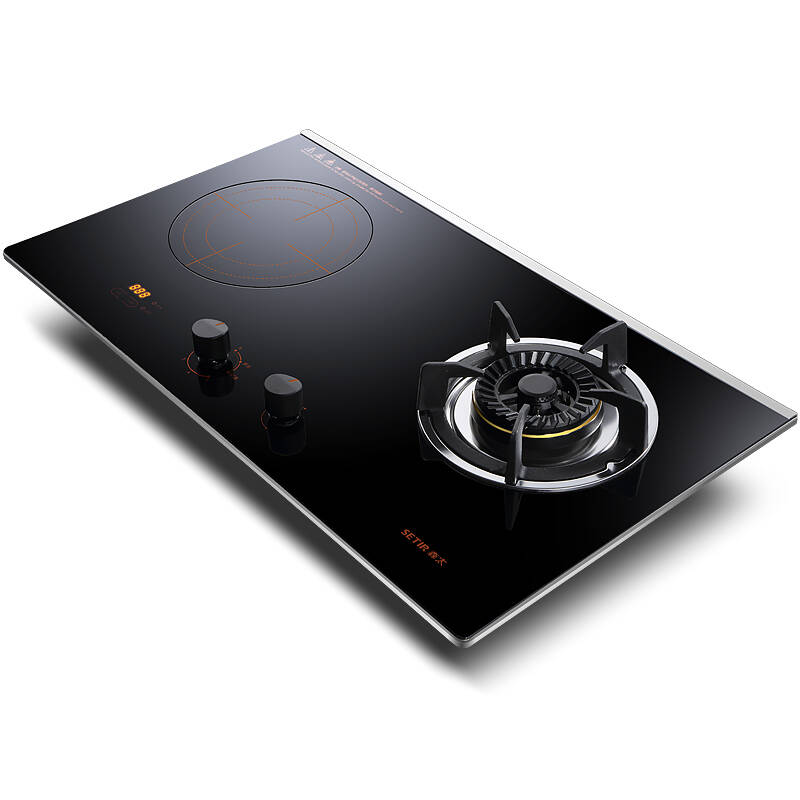 森太(setir)t39电气灶嵌入式 天然气灶具液化气双 触控电子定时煤气炉