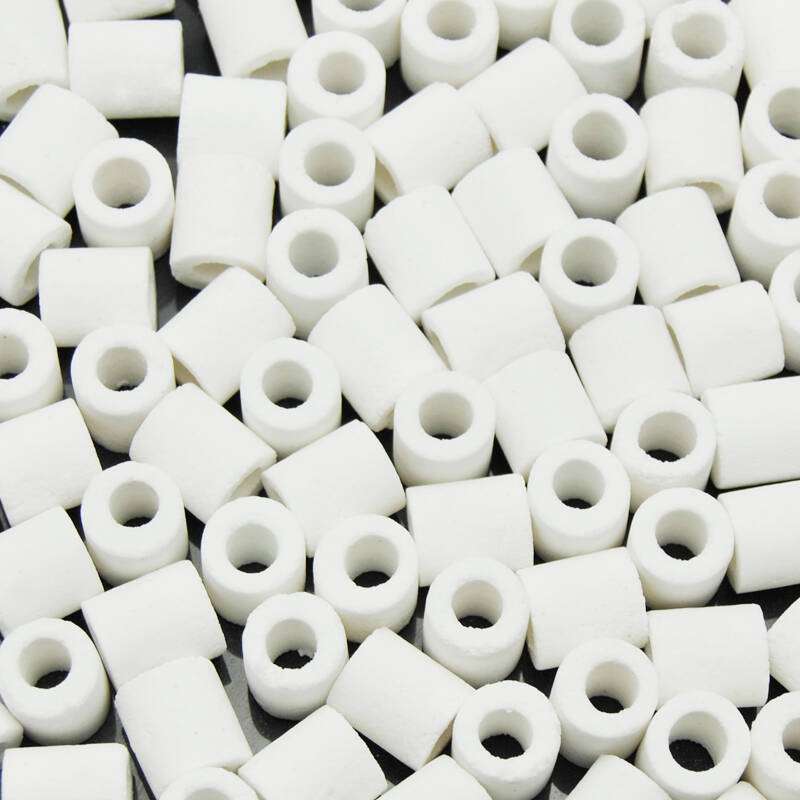 水族鱼缸滤材 高性能石英陶瓷环 细菌屋 陶瓷滤材每 200g克