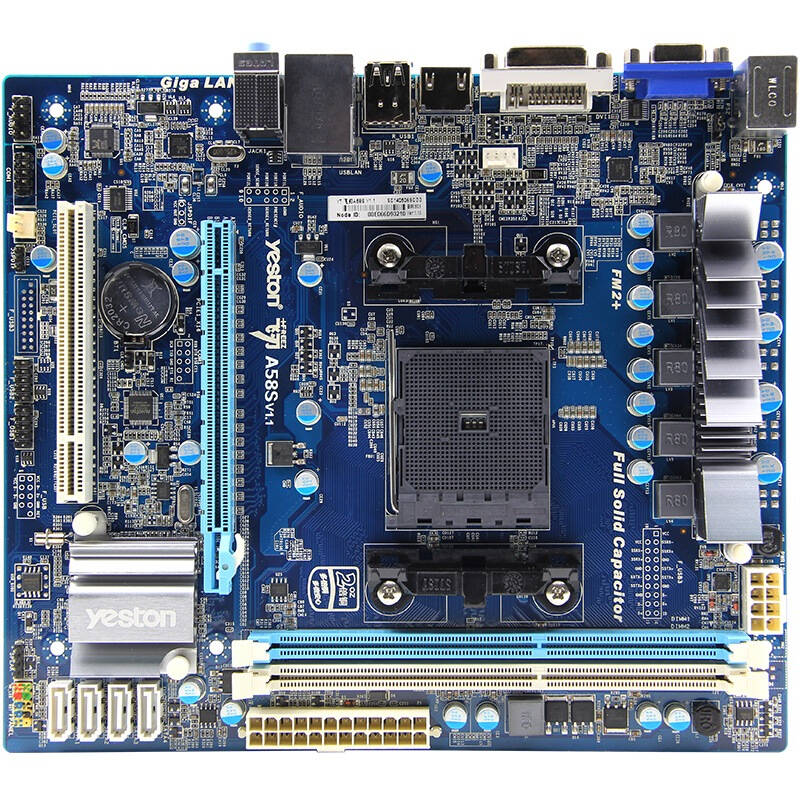 1 主板(amd a58/fm2 )