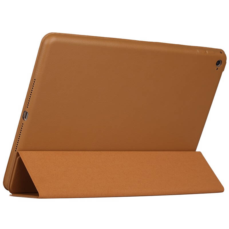 capshi 蘋果ipad air2/ipad6保護套 smart case 保護殼 棕色