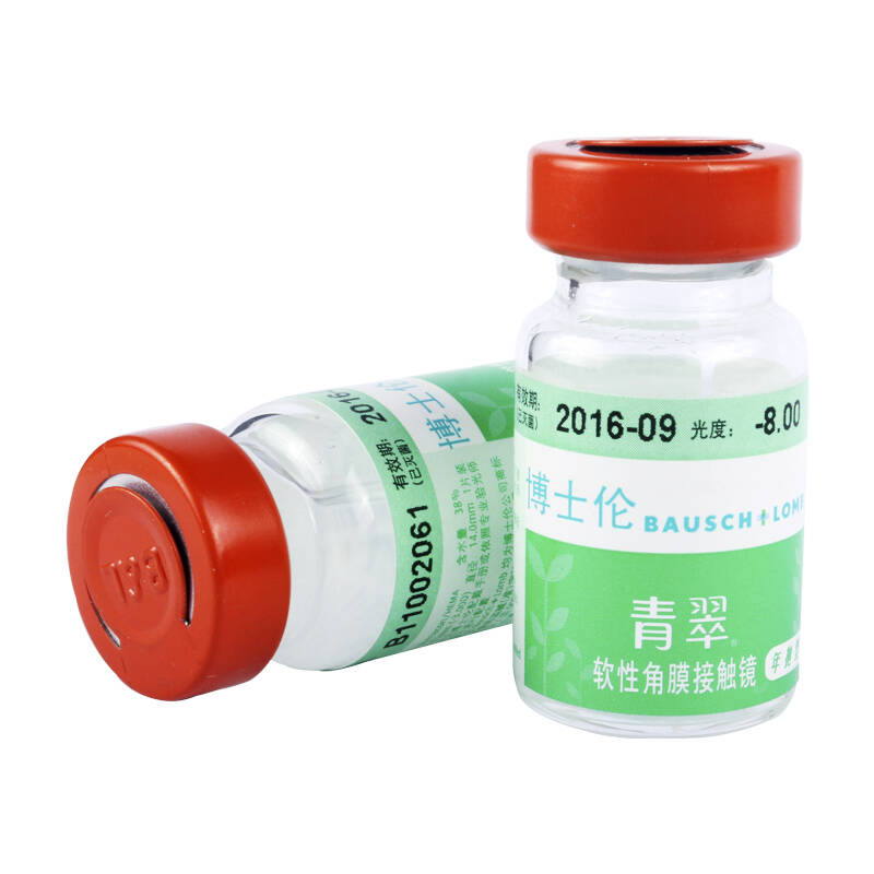 博士伦青翠年抛隐形眼镜1片装 -6.00