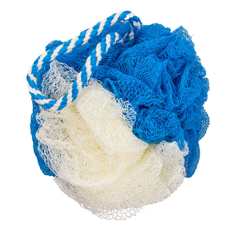 沐浴球 沐浴花 尼龙起泡球 带提绳沐浴擦 大号浴花 bc001 bc001蓝色