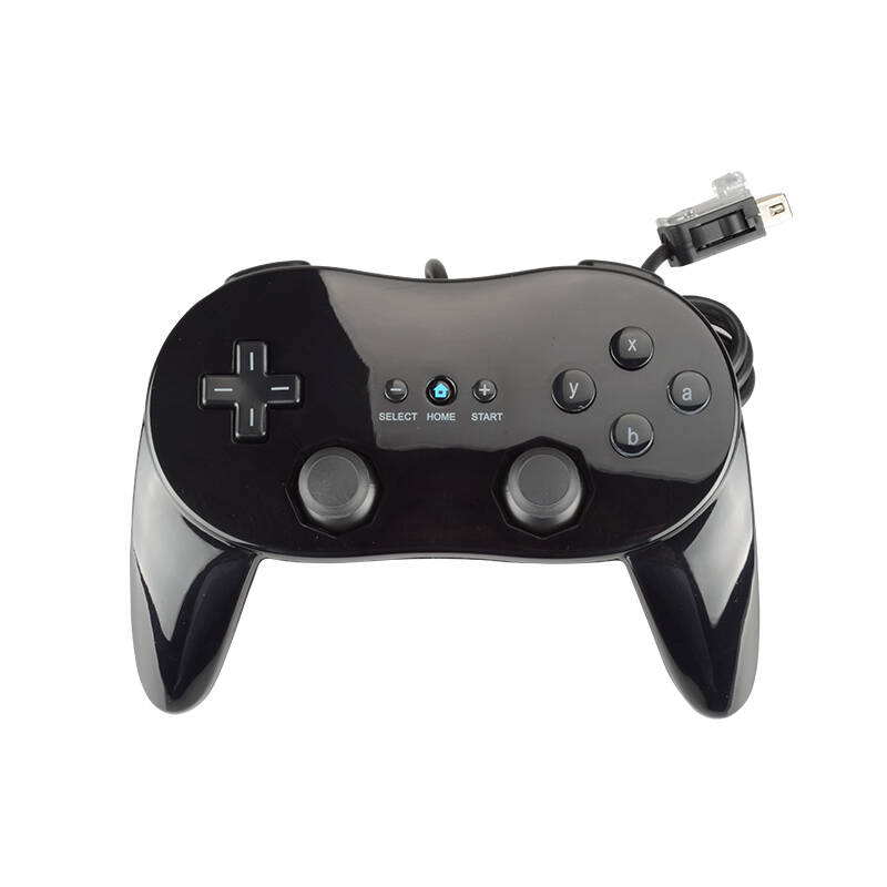 任天堂手柄wii经典手柄 pro wii左右手柄加速手柄 牛角柄游戏手柄wii