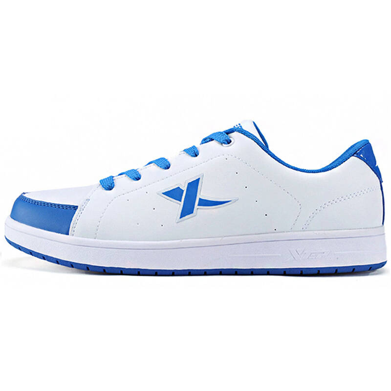 特步男鞋板鞋春夏款男士韩版轻便透气运动休闲鞋子 白兰 40