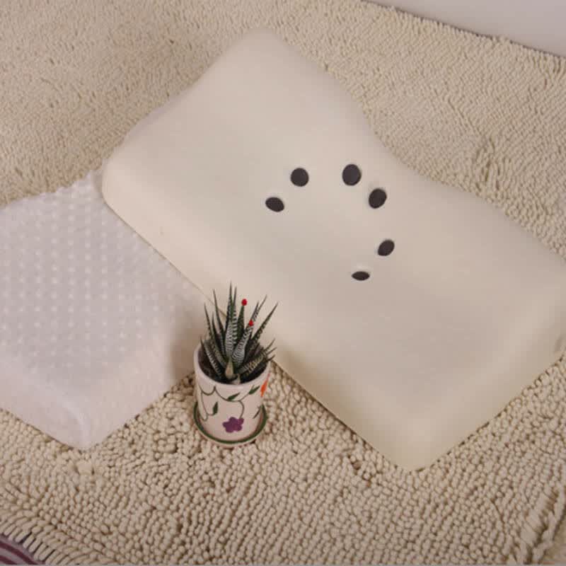 豪悦家纺六孔磁疗记忆枕枕头枕芯 六孔记忆枕 50*30cm