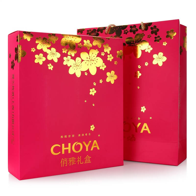 俏雅(choya)梅酒 套装礼盒(750ml*3瓶)