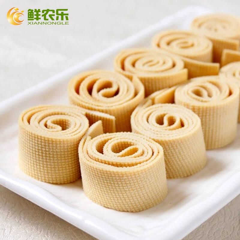 【鲜农乐】新鲜蔬菜豆制品豆腐豆皮400g/份同城配送