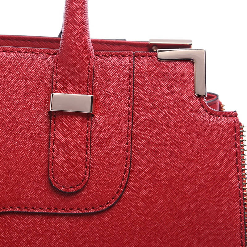 rebecca minkoff 瑞贝卡·明可弗 女士红色牛皮手提包单肩包斜挎包