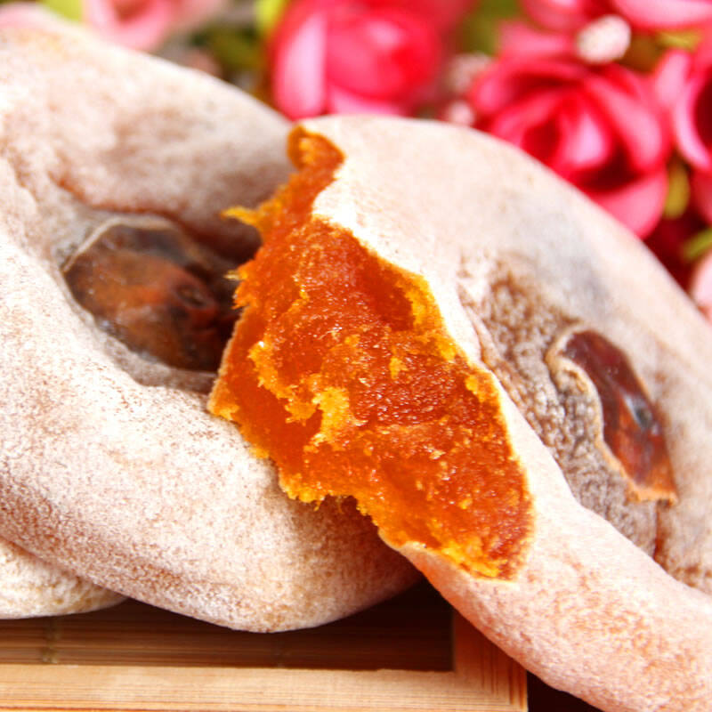 绿音 火晶柿饼500g富平抽真空霜降柿子饼吊饼陕西特产