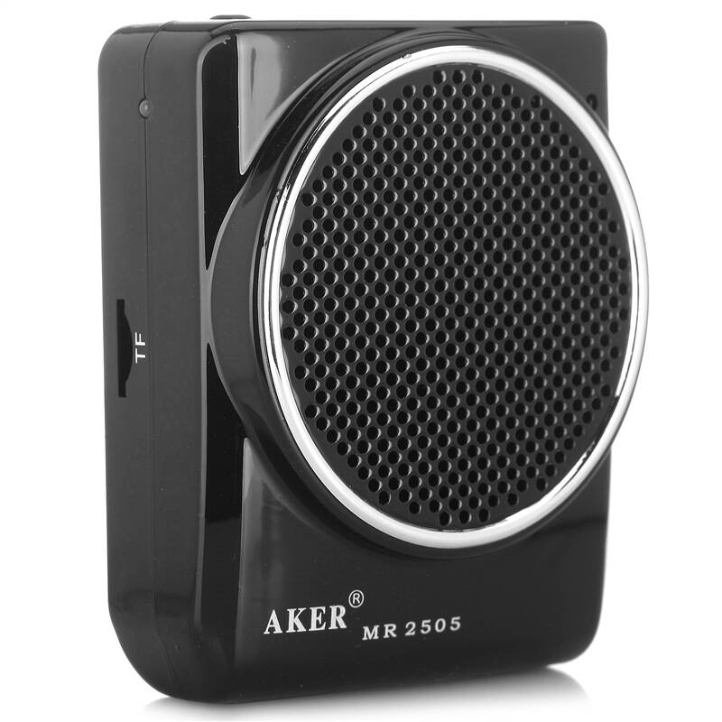爱课(aker)mr2505 音箱 音响教学便携无线红外遥控导游扩音器(黑色)